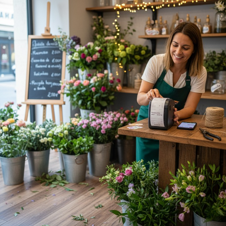 Floristería con sistema de pedidos digitales